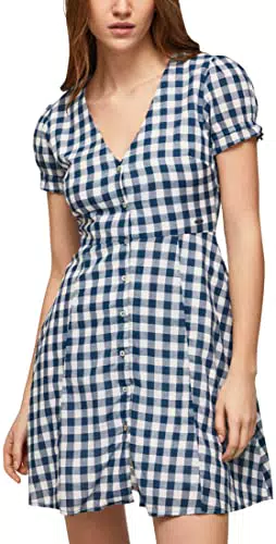 Pepe Jeans Aliyah Dress, Multicolor, XL para Mujer