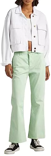 Pepe Jeans Lula Pants, Verde, para Mujer