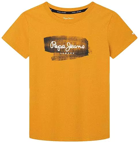 Pepe Jeans Seth tee Jr T-Shirt, Azul, 14 Years Niño