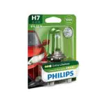 Philips 12972LLECOB1 LongLife EcoVision - Bombilla H7 para faros delanteros