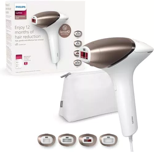Philips Lumea IPL Serie 8000: dispositivo de depilación con tecnología SenseIQ