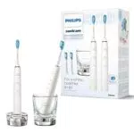 Philips Sonicare DiamondClean Serie 9000 - Pack doble de cepillos de dientes eléctricos sónicos