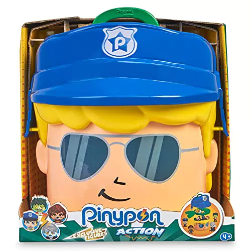 Pinypon Action - Contenedor de Policía y Monstruos