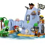 Pinypon Action- Isla Pirata del Capitán Caimán con 2 Figuras