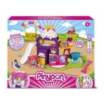 Pinypon - Guardería de Mascotas, set de juguete con 4 animalitos