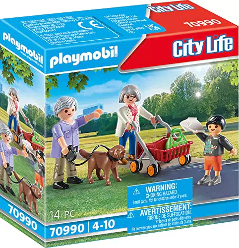 PLAYMOBIL City Life, Abuelos y Nieto, a Partir de 4 años