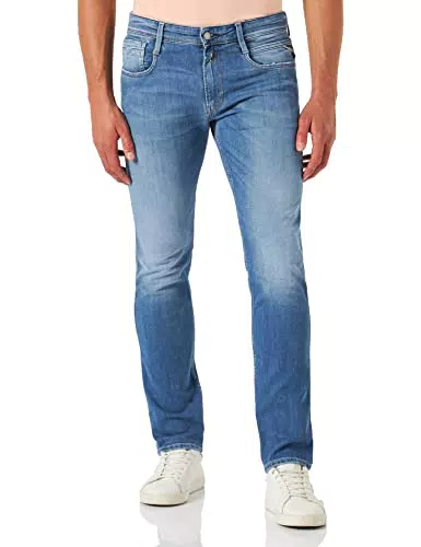 REPLAY Anbass Bio Jeans, 009, 40W x 36L para Hombre