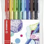 Rotulador punta media STABILO pointMax - Estuche con 8 colores