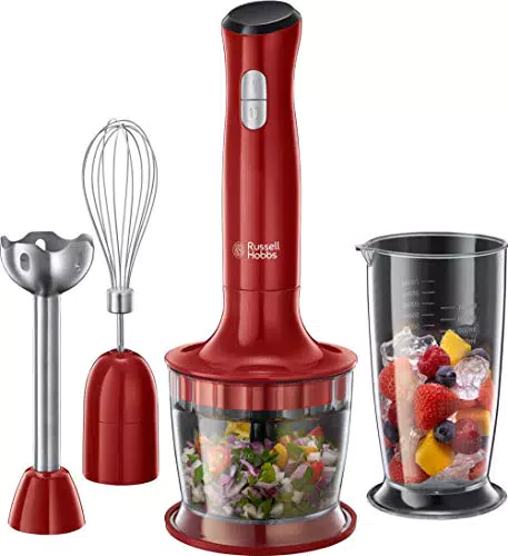 Russell Hobbs Batidora de Mano Desire - Cuchillas Acero Inoxidable