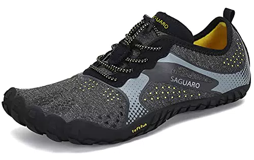 SAGUARO Hombre Mujer Zapatillas Barefoot Minimalistas Calzado de Training Ligeras Cómodas para Caminar Senderismo Ciclismo Trail Running Trekking Playa Agua Exterior Interior