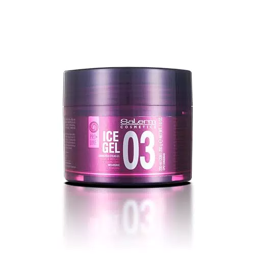 Gel Fijador para el Pelo Salerm Ice Gel 03 - Fijación Fuerte con Arginina