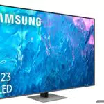 SAMSUNG TV QLED 4K 2023 55Q77C - Smart TV de 55 con Procesador QLED 4K