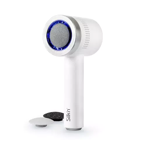 Silk'n VacuPedi - Quitadurezas eléctrico, con sistema aspiración al vacío