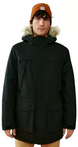 Springfield 956375 Abrigo, Negro, XL para Hombre