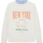 SPRINGFIELD Sudadera 1086227 Mujer, Gris Claro/Plata