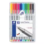 STAEDTLER 334 SB10 - Bolígrafo punta fina, 10 unidades