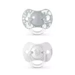 Suavinex, Nuevo Pack 2x Chupetes con Tetina Fisiológica de Silicona Sx Pro