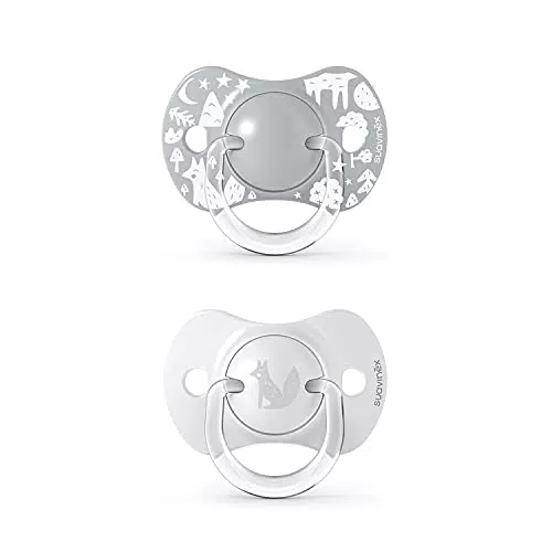 Suavinex, Nuevo Pack 2x Chupetes con Tetina Fisiológica de Silicona Sx Pro
