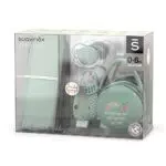 Set Regalo Bebé Suavinex: Muselina de Algodón + Chupete Fisiológico SX Pro 0-6 Meses + Broche Pinza + Portachupetes Duo.