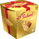 Suchard Mini Tabletas de Turrón de Chocolate con Arroz Inflado en Porciones Individuales 192g