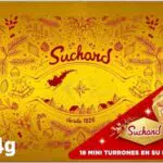 Tabletas de Turrón de Chocolate Suchard con Arroz Inflado - Edición Especial Navidad 234g