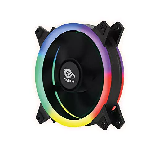 Talius FAN 04 Doble aro SPECTRUM ARGB/Cronos ventiladores 120 mm. Efectos de barrido