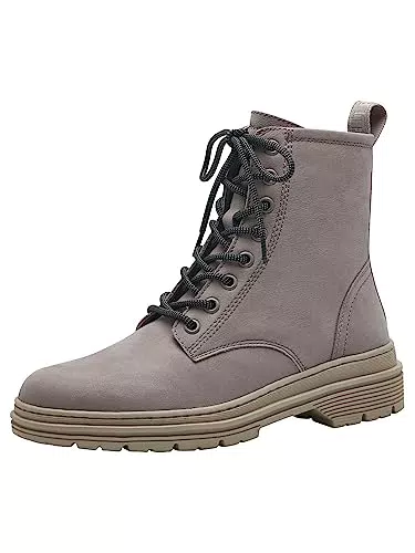 Botas Cortas Tamaris Mujer al Tobillo, Estilo Pardo