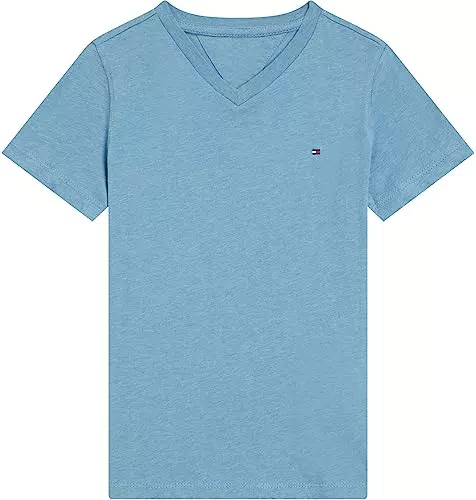 Tommy Hilfiger BOYS BASIC VN KNIT S/S, Camiseta Hombre