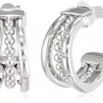 Pendientes de botón Tommy Hilfiger para Mujer de Acero Inoxidable con Cristales