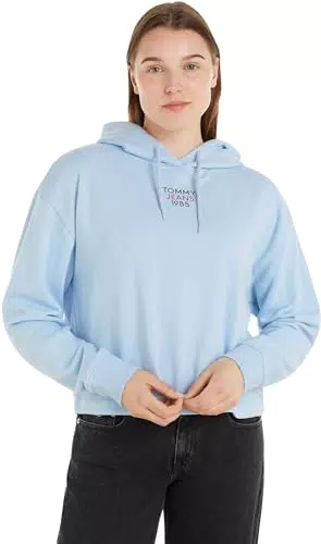Sudadera con Capucha Tommy Jeans Mujer - Essential Logo 1
