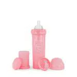 Twistshake Biberón Anti-cólicos con Tetina Flujo Rápido de Silicona para Bebés