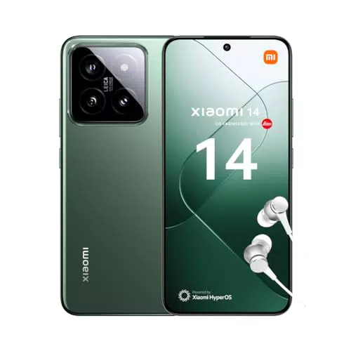 Smartphone Xiaomi 14 - 12+512 GB, Lentes Leica, Snapdragon 8 Gen 3, Pantalla AMOLED 6.36'' 120Hz, HyperCharge 90W