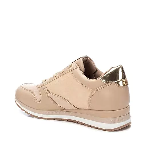 XTI - Zapatilla Cierre de cordón para Mujer, Color: Marron