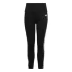 Mallas adidas Niñas Essentials AEROREADY 3-Stripes - Negro/Blanco