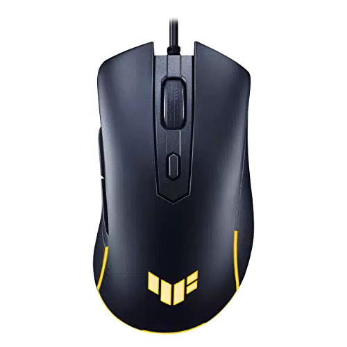 Ratón Gaming ASUS TUF M3 Gen II con Cable, Resistente al Polvo y Agua, Sensor de 8000 dpi y Botones Programables