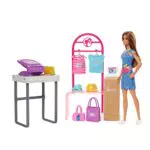 Barbie Boutique - Muñeca Morena con Tienda de Ropa y Accesorios personalizables
