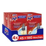 Insecticida Eléctrico Bloom Max contra Mosquitos Común y Tigre - Pack de 4 Recambios
