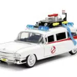Cazafantasmas Coche ECTO-1 de Metal Escala 1:24