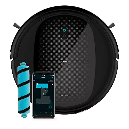 Robot Aspirador y Friegasuelos Cecotec Conga Perfect&Clean Connected Titanium