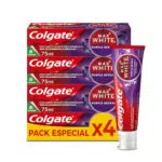 Pasta de Dientes Blanqueadora Colgate Max White con Tecnología de Corrección Óptica del Color