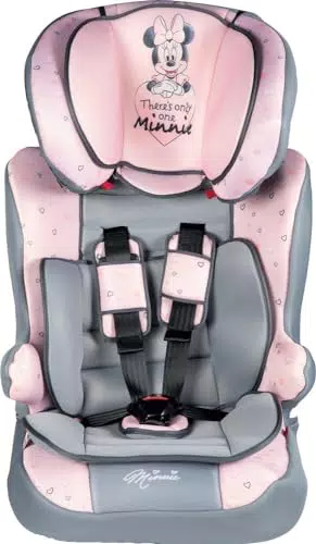 Silla de Coche para Bebé Minnie Mouse Grupo 1/2/3 - Homologada R44/04