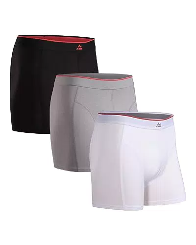 Calzoncillos Boxer de Bambú para Hombre, Pack de 3