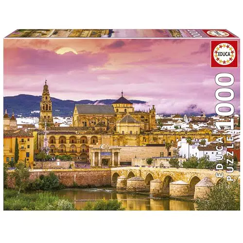 Rompecabezas Educa para Adultos con Pegamento Fix Puzzle - Córdoba