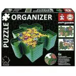 Organizador de Piezas de Puzzle Educa con 6 Bandejas Organizadoras
