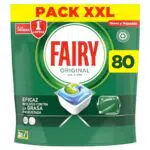 Fairy Original Todo En Uno Pastillas Lavavajillas, 160 Capsulas