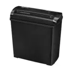Trituradora de Papel Fellowes P-25S - Corte en Tiras, 5 Hojas, Uso Personal.