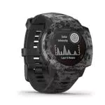Garmin Instinct Solar, Reloj inteligente con GPS resistente al agua