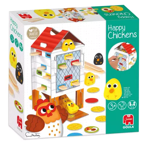 Goula - Juego Los 3 cerditos, Juego de mesa preescolar a partir de 2 años