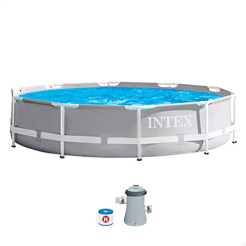 Piscina Desmontable Intex Prism Frame con Depuradora - Modelo 26712NP