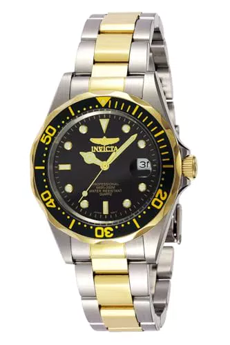 Invicta Pro Diver Reloj de cuarzo para hombre de acero inoxidable
